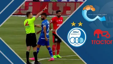 خلاصه بازی تراکتور و استقلال +فیلم/سرخپوشان تبریز آبی ها را متوقف کردند