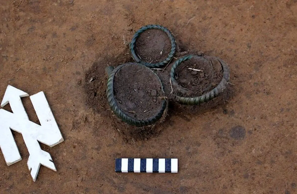 کشف گنج برنزی سه هزار ساله در آلمان + عکس