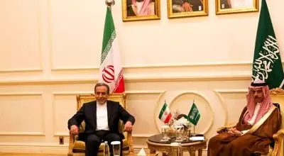 دیدار وزیران امور خارجه ایران و عربستان د‌ر جده + فیلم