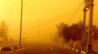 وضعیت عجیب و غریب گردوخاک در سیستان و بلوچستان + فیلم