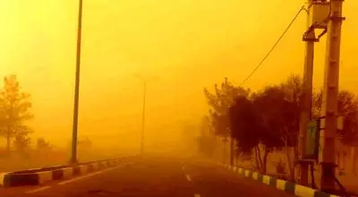 وضعیت عجیب و غریب گردوخاک در سیستان و بلوچستان + فیلم
