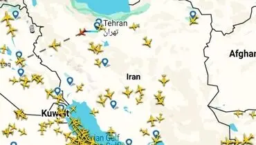 آسمان غرب کشور پس از پایان نوتام بازگشایی شد