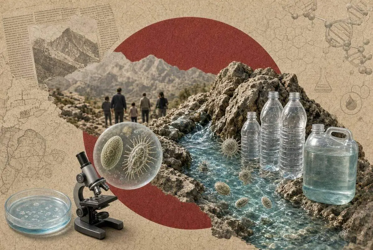 کشف DNA دو انگل در آب چشمه‌های ایران؛ هشدار درباره تصور «طبیعی بودن» آب‌های چشمه