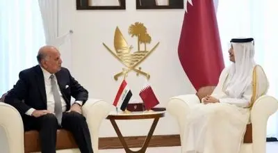 گفت‌وگوی تلفنی وزیران خارجه عراق و قطر