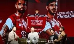 تصاویری از لحظه تمدید قرارداد دو ستاره پرسپولیس