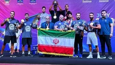 تیم ملی پرورش اندام ایران قهرمان آسیا شد
