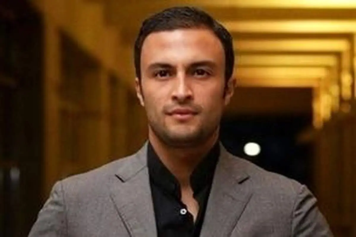 تصویری از امیر جدیدی در حال انجام تفریح محبوبش