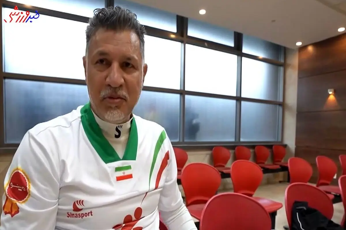 دایی و پرستویی در یک قاب؛ دیدار اسطورهها!