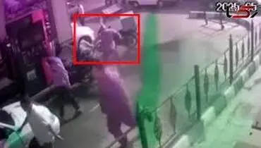 ​بازداشت شرور حمله‌کننده به مردم در پمپ‌بنزین جلال آل احمد+فیلم