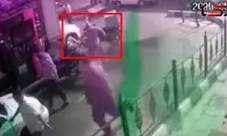 ​بازداشت شرور حمله‌کننده به مردم در پمپ‌بنزین جلال آل احمد+فیلم