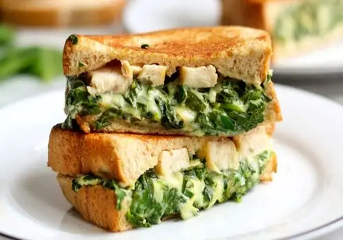 طرز تهیه ساندویچ اسفناج و گردو؛ ساندویچ لذیذ و مقوی