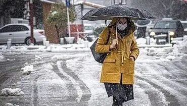 آغاز بارش شدید باران و برف در ایران+ فیلم