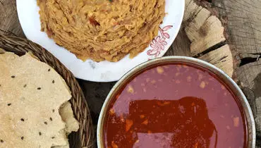 طرز تهیه آبگوشت لپه مجلسی با مرغ یا گوشت