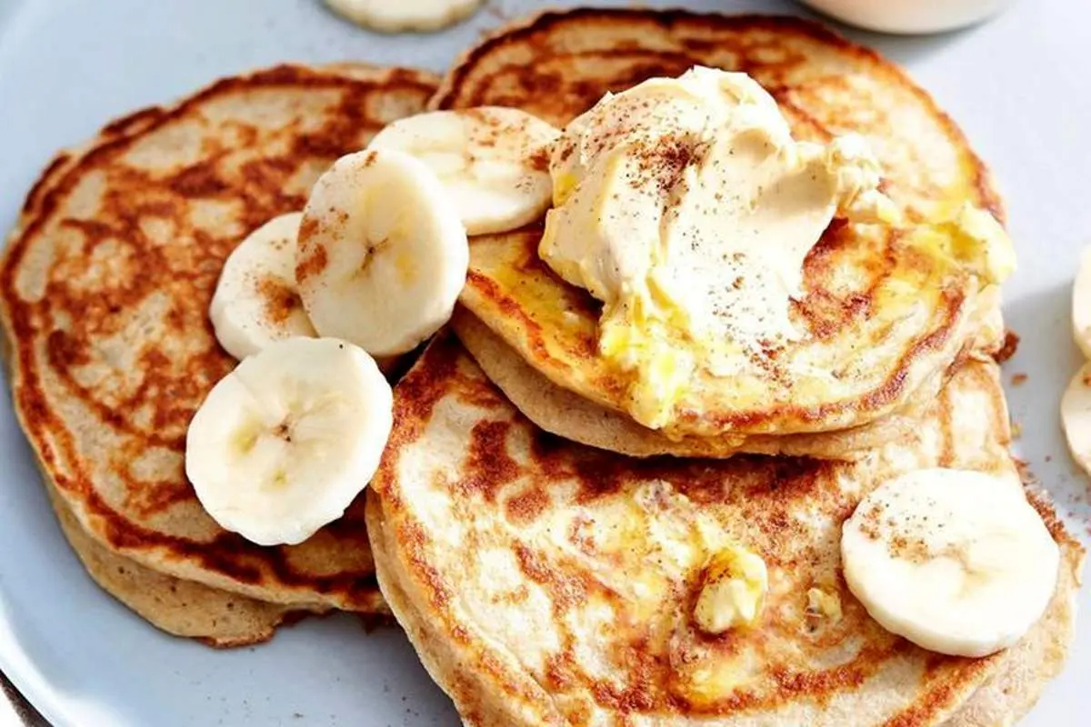 جادوی سه ماده؛ پنکیک موزی در ۱۰ دقیقه