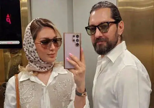 همسر بهرام رادان با لباس هندی، اینستاگرام را ترکاند؛ استایل بالیوودی به مینا مختاری می‌آید؟!