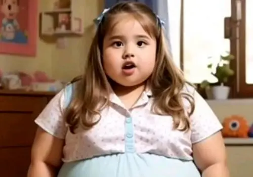 چاق ترین دختر دنیا معرفی شد+فیلم