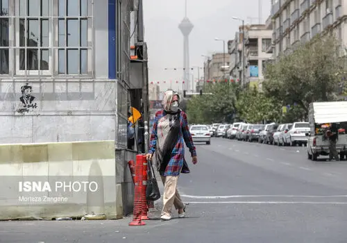 وضعیت قرمز برای هوای تهران