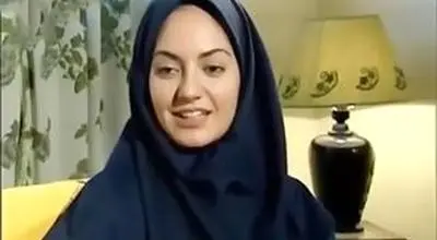 سکانسی از اولین تجربه بازیگری مهناز افشار در تلویزیون/ویدیو 