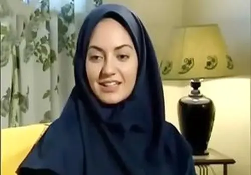 سکانسی از اولین تجربه بازیگری مهناز افشار در تلویزیون/ویدیو 