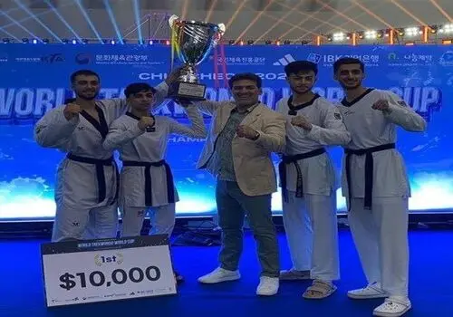 دختران تکواندوی ایران قهرمان جام جهانی شدند