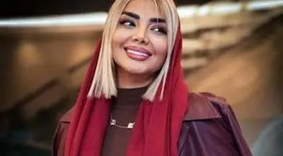 مهسا کامیابی با استایل چرمیِ قرمز اکران «های کپی» رو فتح کرد