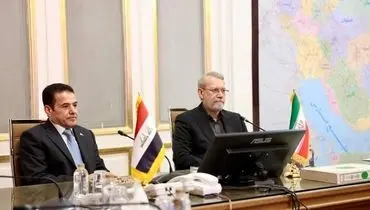 بیانیه بغداد درباره رایزنی لاریجانی و الاعرجی در تهران

