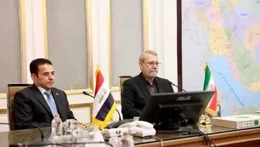بیانیه بغداد درباره رایزنی لاریجانی و الاعرجی در تهران

