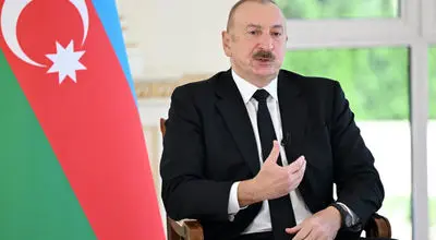 علی‌اف تهدید بودن کریدور زنگزور برای ایران را رد کرد!