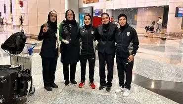 سه  عضو تیم ملی فوتبال بانوان به مالزی رسیدند