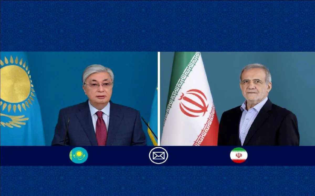 پیام ویژه رئیس‌جمهور قزاقستان به مسعود پزشکیان
