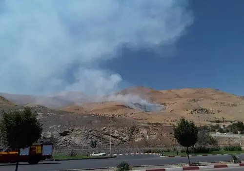 آتش‌سوزی در فرودگاه مشهد تا ساعاتی دیگر