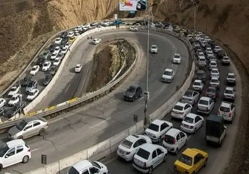 ترافیک سنگین در ورودی‌های پایتخت: این محورها مسدود هستند