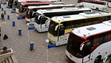 نرخ رسمی اتوبوس‌های اربعین از مراکز استان‌ها به مرزهای عراق اعلام گردید