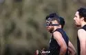 همه نگاه‌ها به ماسک خاص پورعلی‌گنجی در تمرین/ویدیو 