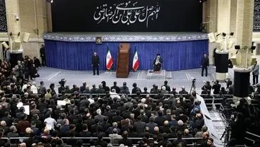 رهبر انقلاب: باید از خدمتگزاران کشور بویژه رئیس جمهور پرکار و پرتلاش حمایت شود

