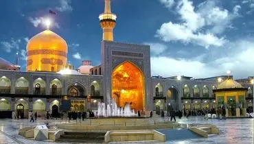 گل‌آرایی حرم مطهر رضوی به مناسبت میلاد پیامبر اکرم (ص) و امام صادق (ع) + فیلم