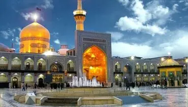 گل‌آرایی حرم مطهر رضوی به مناسبت میلاد پیامبر اکرم (ص) و امام صادق (ع) + فیلم