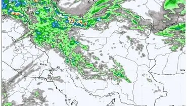 هواشناسی: تداوم ناپایداری جوی در اکثر نقاط کشور

