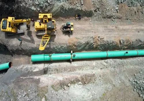 افتتاح پروژه آبرسانی از سد طالقان به استانهای تهران و البرز + فیلم