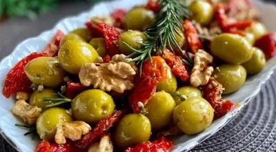 طرز تهیه سالاد زیتون؛ یک پیش‌غذای خوشمزه و متفاوت
