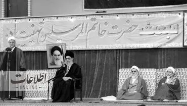 عکس خاتمی و ناطق و هاشمی در بیت‌رهبری