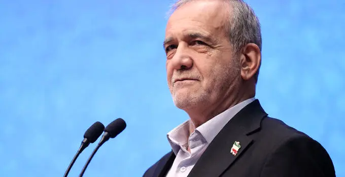 پزشکیان: دفاع از حقوق مردم فلسطین گناه ماست! / درخواست رئیس‌جمهور از کشورهای اسلامی