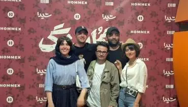 دورهمی چند بازیگر جوان در اکران سریال «گل‌سنگ»