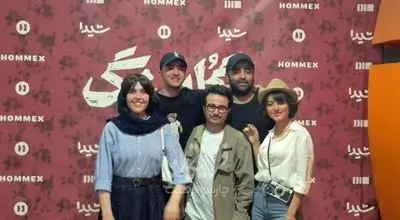 دورهمی چند بازیگر جوان در اکران سریال «گل‌سنگ»