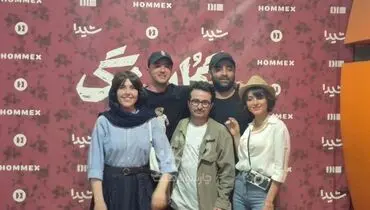 دورهمی چند بازیگر جوان در اکران سریال «گل‌سنگ»