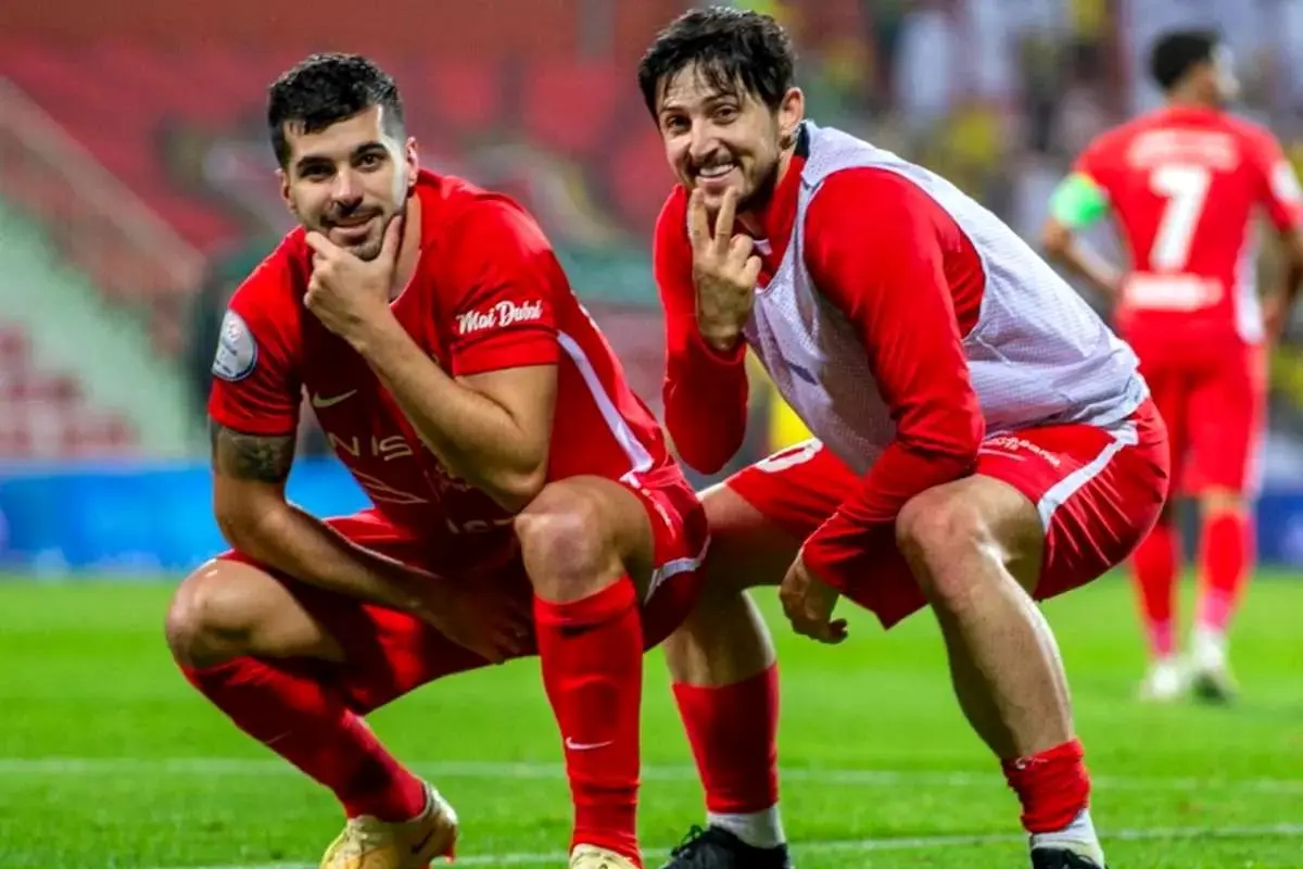 نیمکت نشینی آزمون و عزتاللهی در امارات