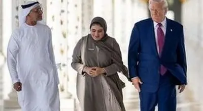 تصاویر جنجالی ترامپ در جریان سفر به امارات