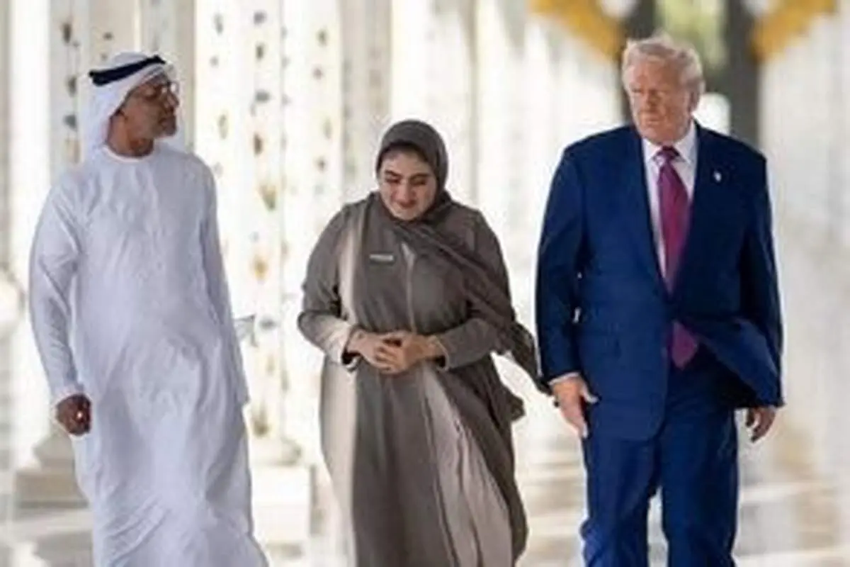 تصاویر جنجالی ترامپ در جریان سفر به امارات