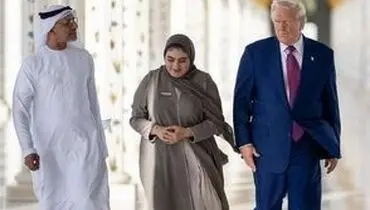 تصاویر جنجالی ترامپ در جریان سفر به امارات