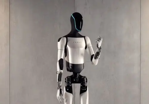 ربات حیرت انگیز اسکی بازِ تسلا + فیلم